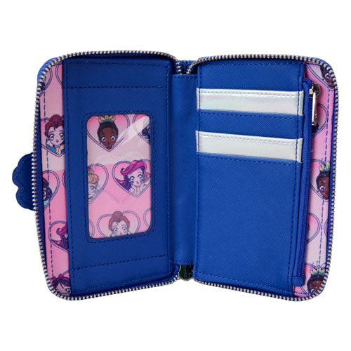 Disney Princess Manga Style Zip Around Wallet