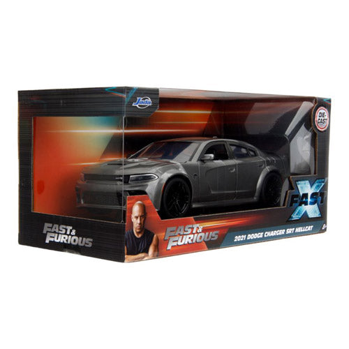 Fast & Furious 10 2021 Dodge Charger SRT Hellcat 1:24 Scale