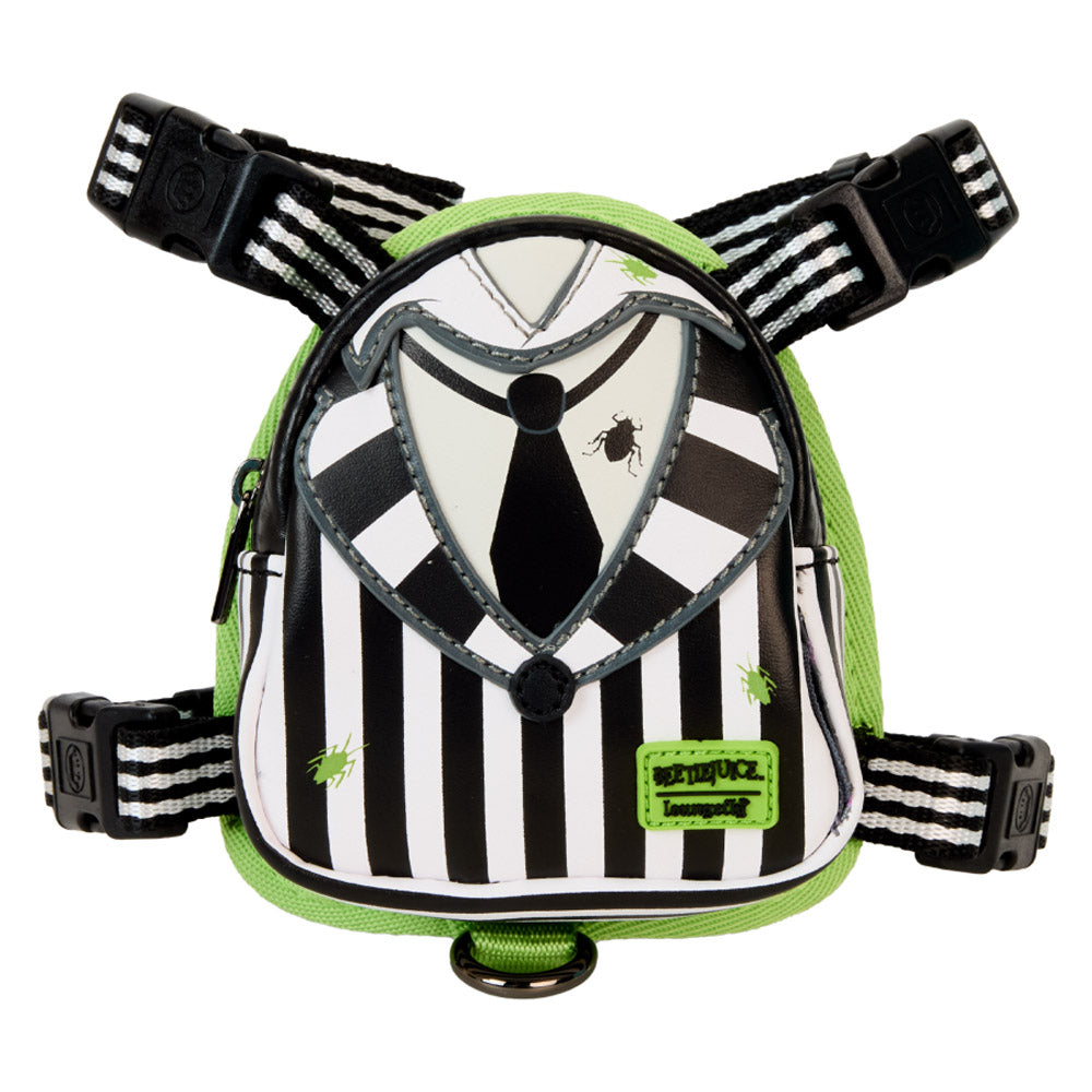 Bettlejuice Cosplay Mini Backpack Dog Harness