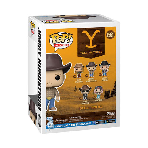 Yellowstone Jimmy Hurdstrom Pop! Vinyl