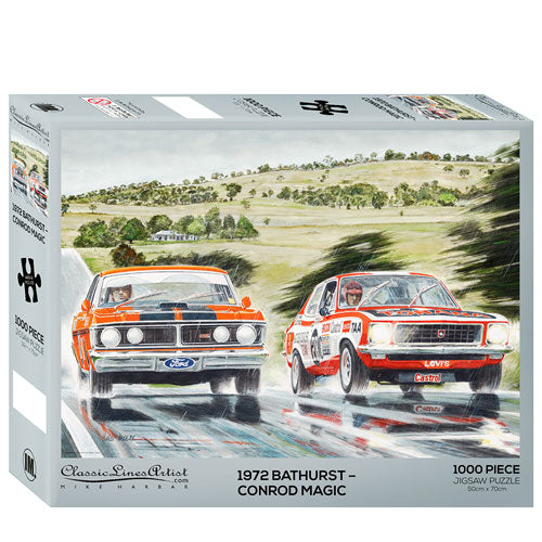 Mike Harbar Bathurst Ford Puzzle 1000pc