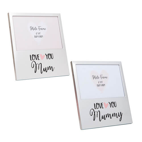 Mothers Day Gifts Love You Aluminium Photo Frame