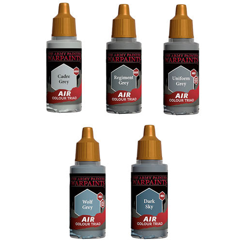 Army Painter Air Colour Triad 18mL (Grey)