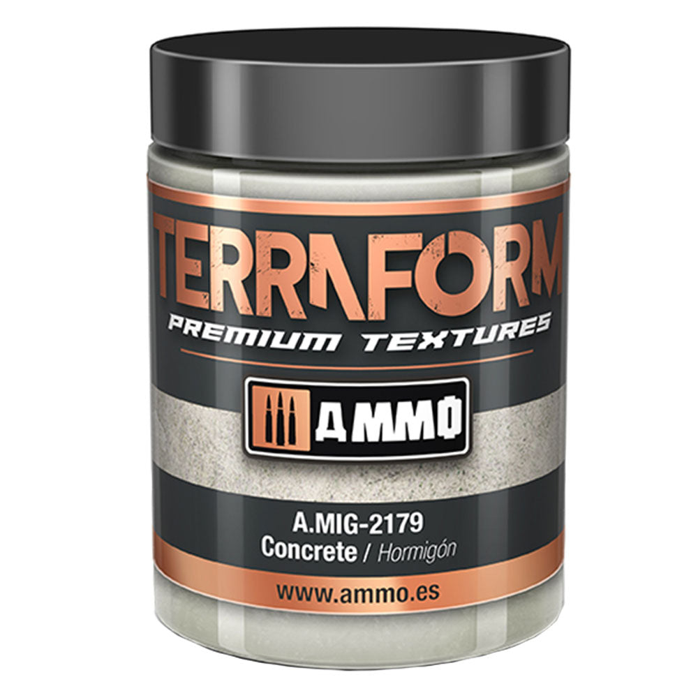 Munición de mig premium texture terraform 100ml