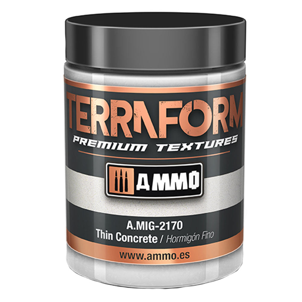 Munición de mig premium texture terraform 100ml