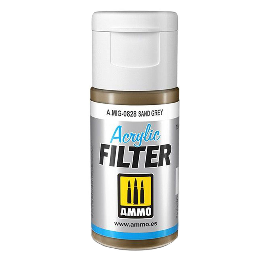 Mig Acrylic Filter 15mlによる弾薬