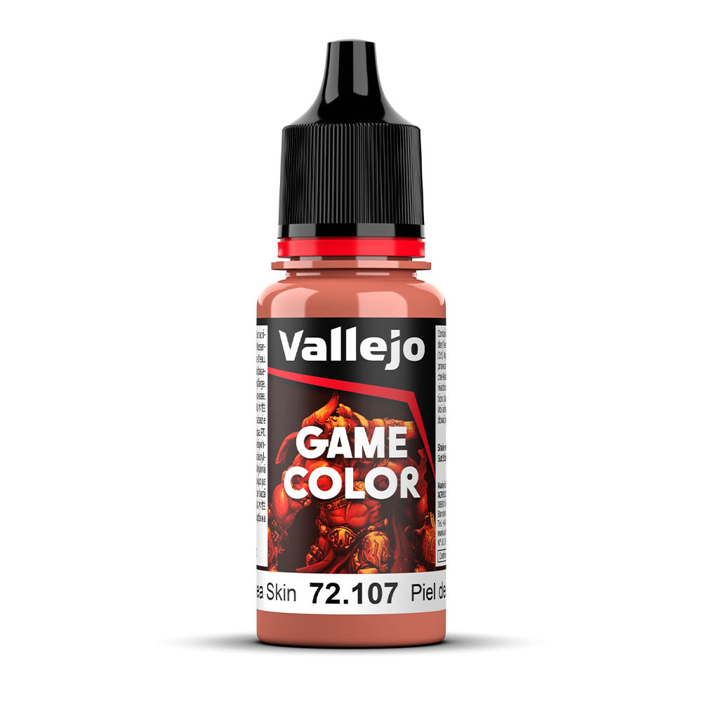 Vallejoゲームカラーフィギュアペイントスキンカラー18ml