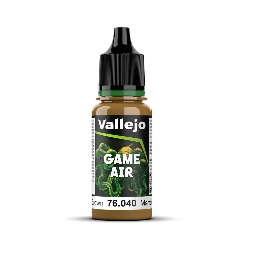 Vallejo Game Air Acrylic Paint 18ml (brun)