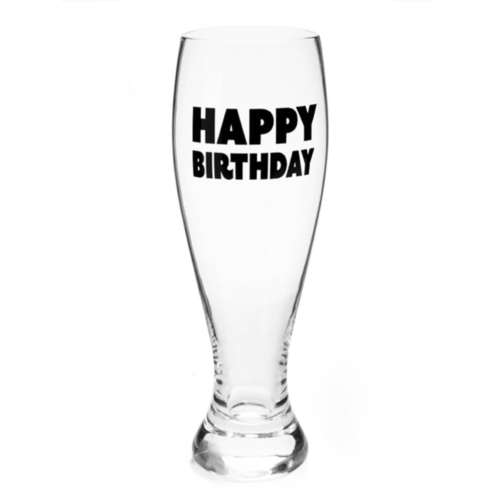 Alles Gute zum Geburtstag Pilsner-Glas