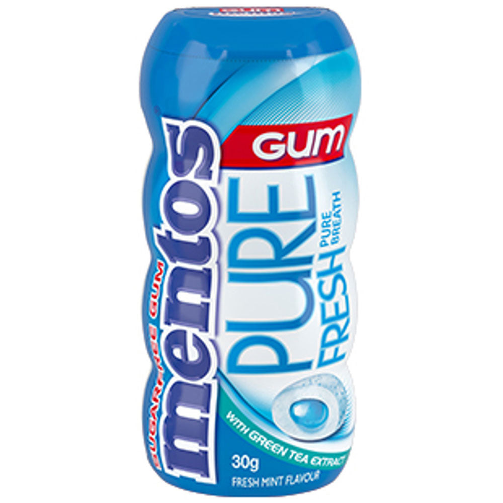 Mentos Sugar Free Pure Fresh Gum 30G 10 stks