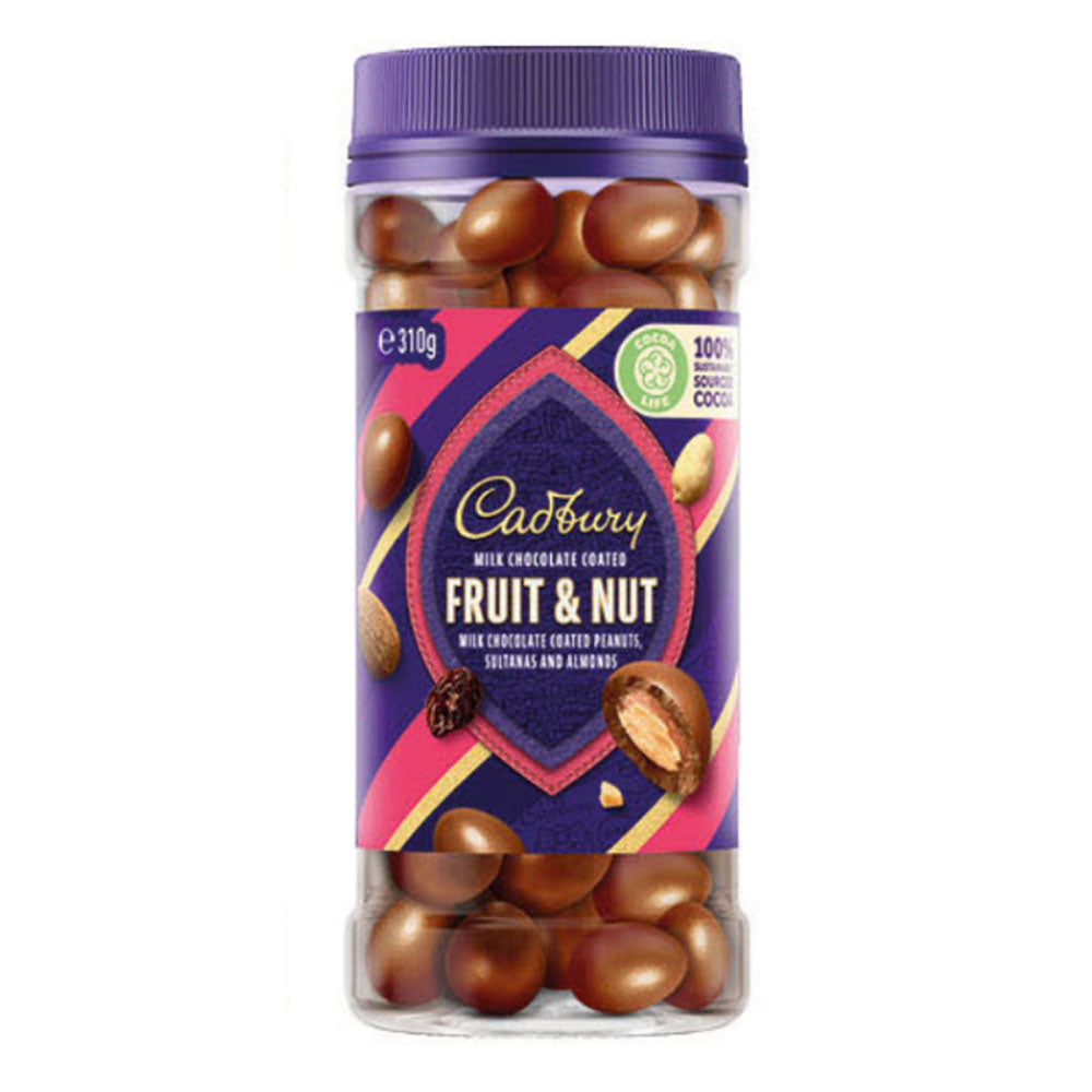 Cadbury Milk Chocolate Fruit and Nut Jar 310g