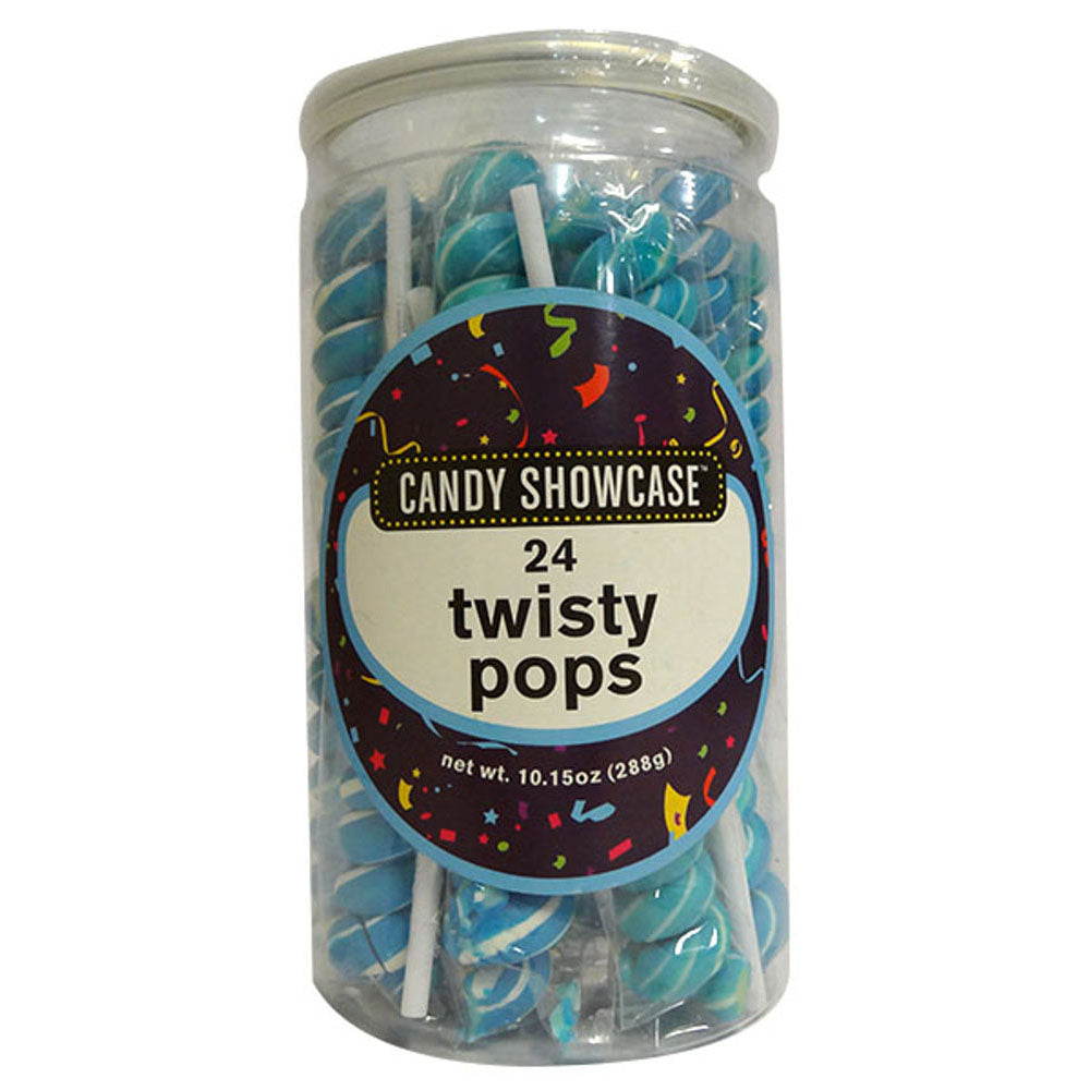 Candy Showcase Twisty Pops (24x12 g)