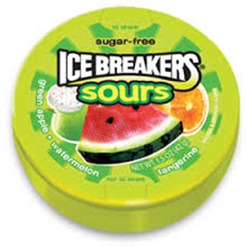 Ice Breakers Sours (8x42g Tins)