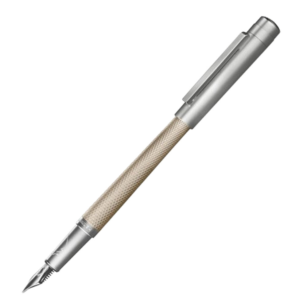 Guilloche Rhodium belagt 18K Fountain Pen (Slim)