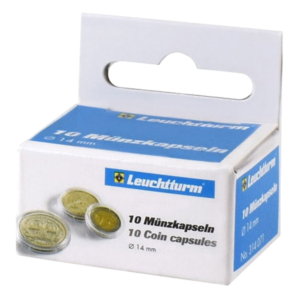 Leuchtturm muntcapsules 10pk (van maat 10-19)