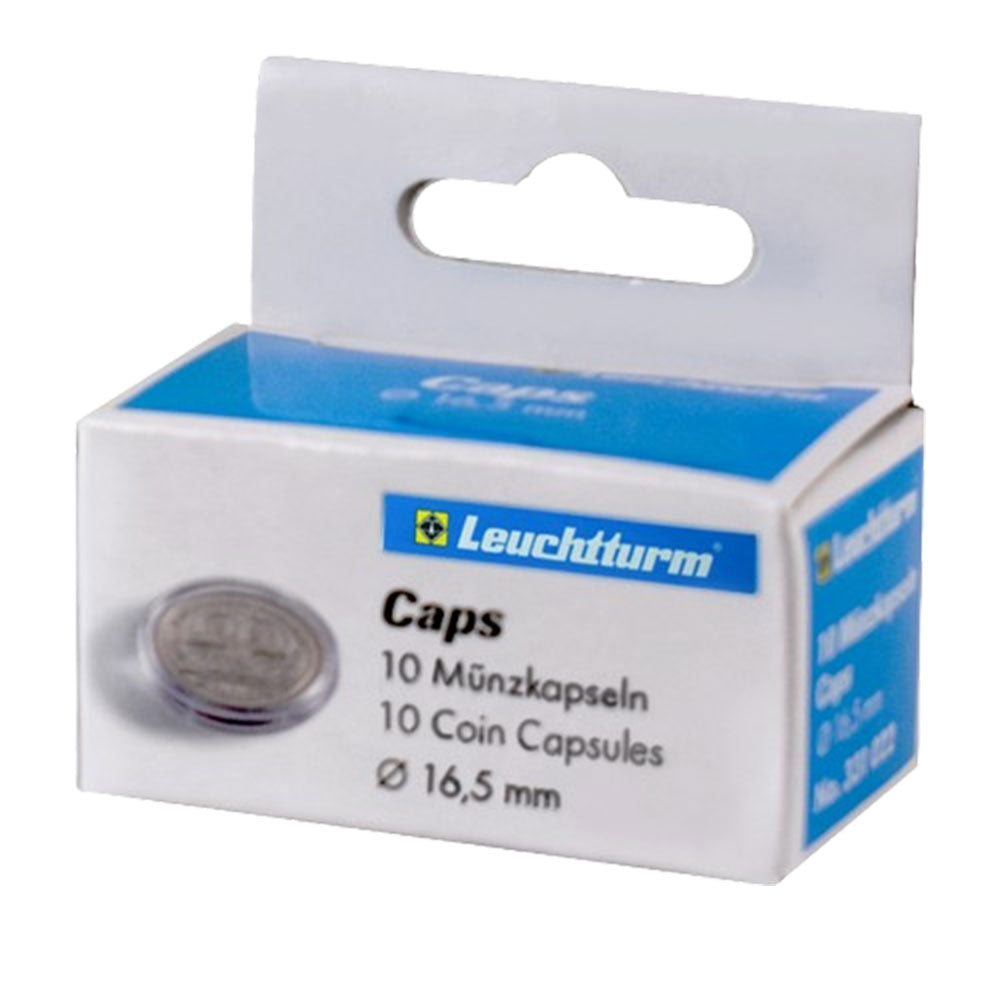 Leuchtturm Coin Capsules 10pk（サイズ10-19から）