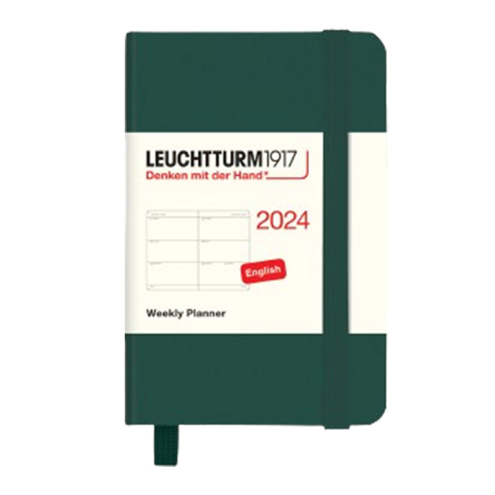 Leuchtturm 2024 A7 wekelijkse mini -planner