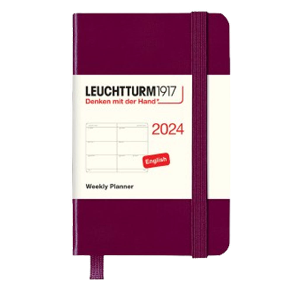 Leuchtturm 2024 A7 Wöchentlicher Miniplaner