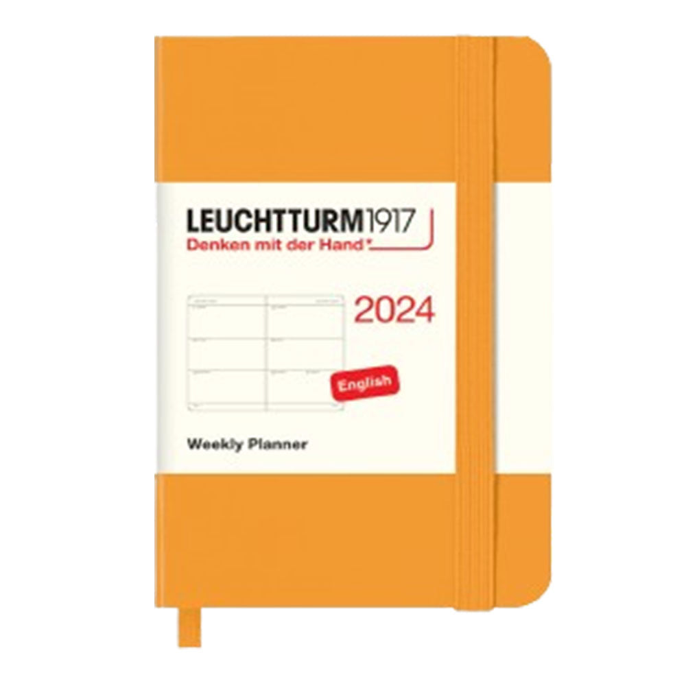 Leuchtturm 2024 A7 Mini planificateur hebdomadaire