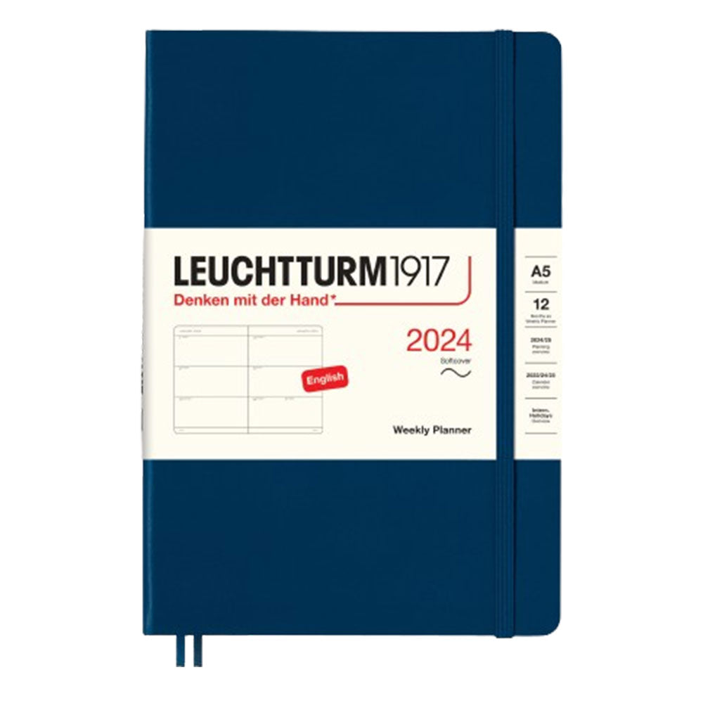 Leuchtturm 2024 A5 Week Planner (capa mole)