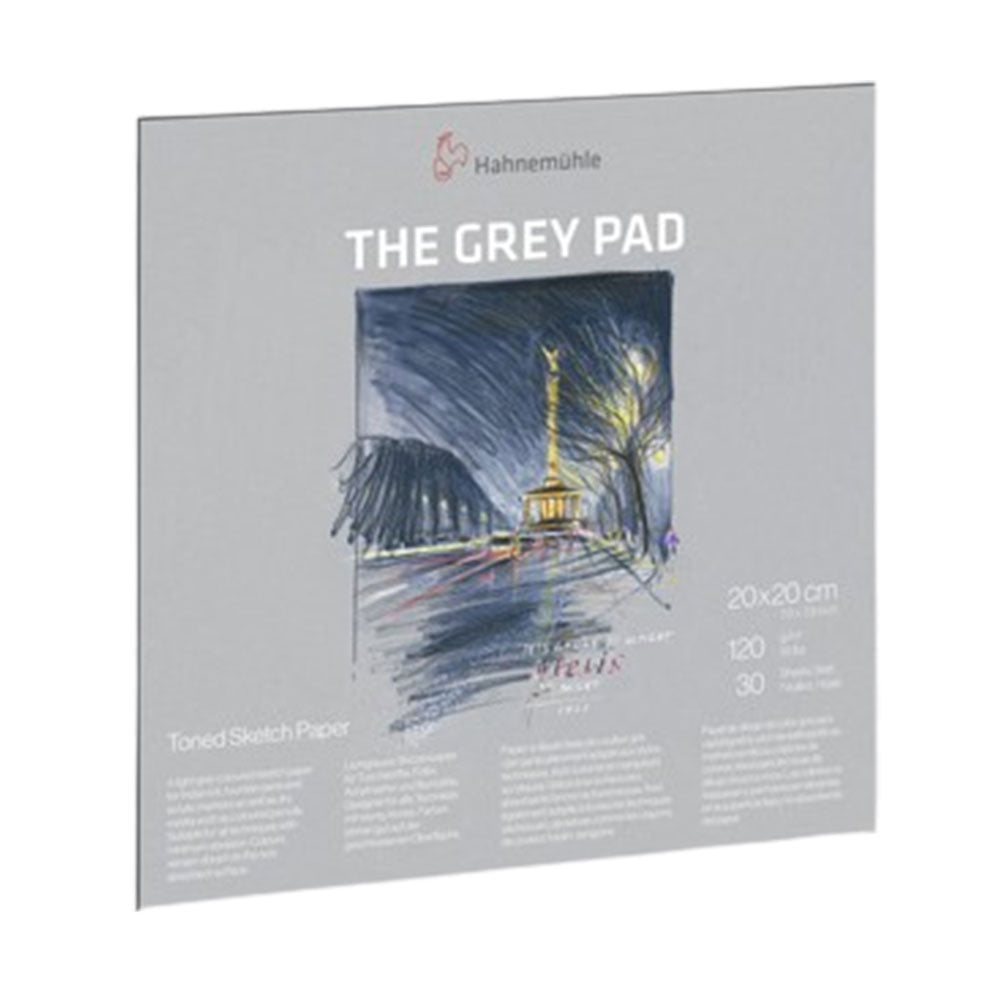 Hahnemuehle Grey Töntiert 30 Blatt Sketchpad 130GSM