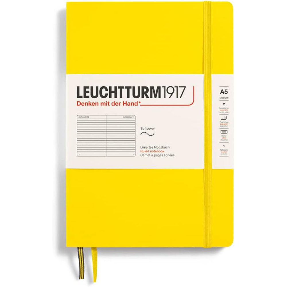 Leuchtturm Softcover rządził notebookiem A5