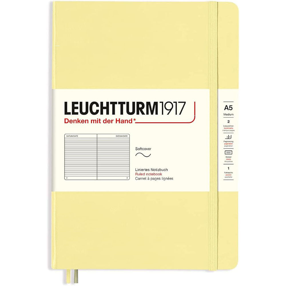 Leuchtturm Softcover rządził notebookiem A5