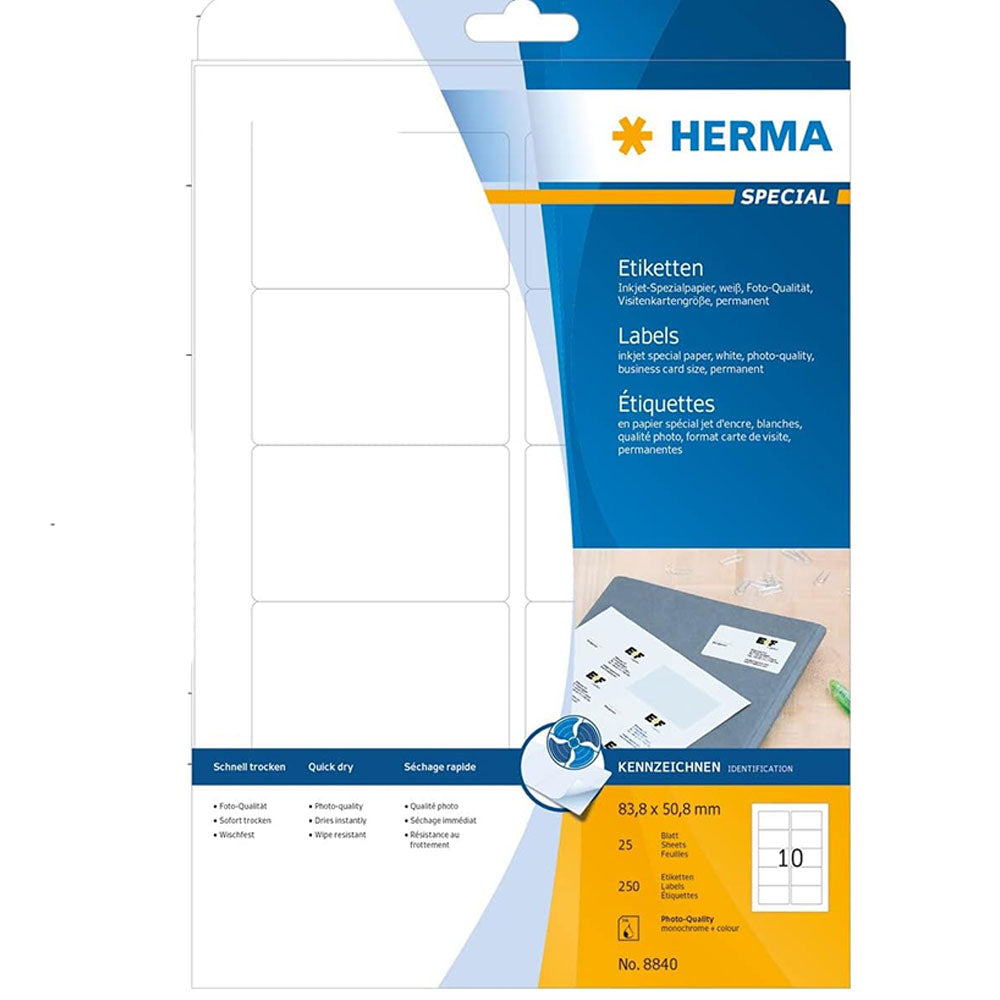 Herma Inkjet Etykies A4 25pc