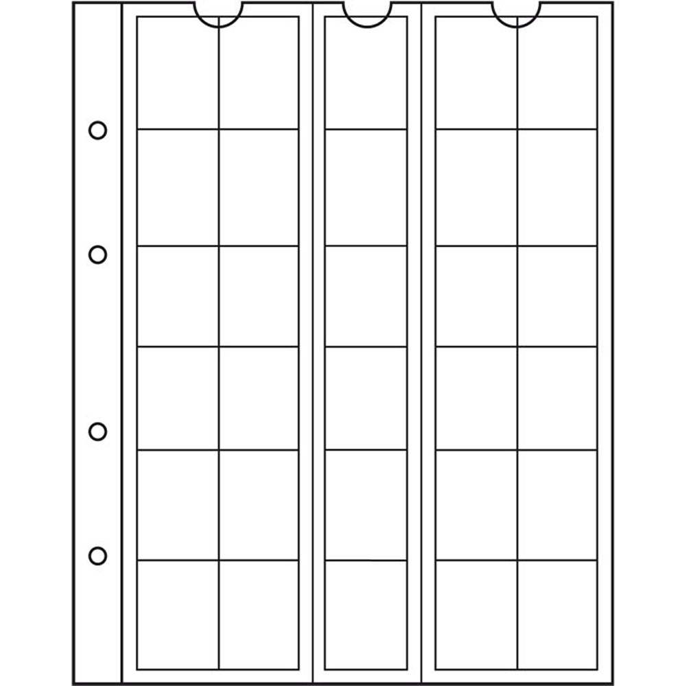 leuchtturm numis coin sheet 5pk