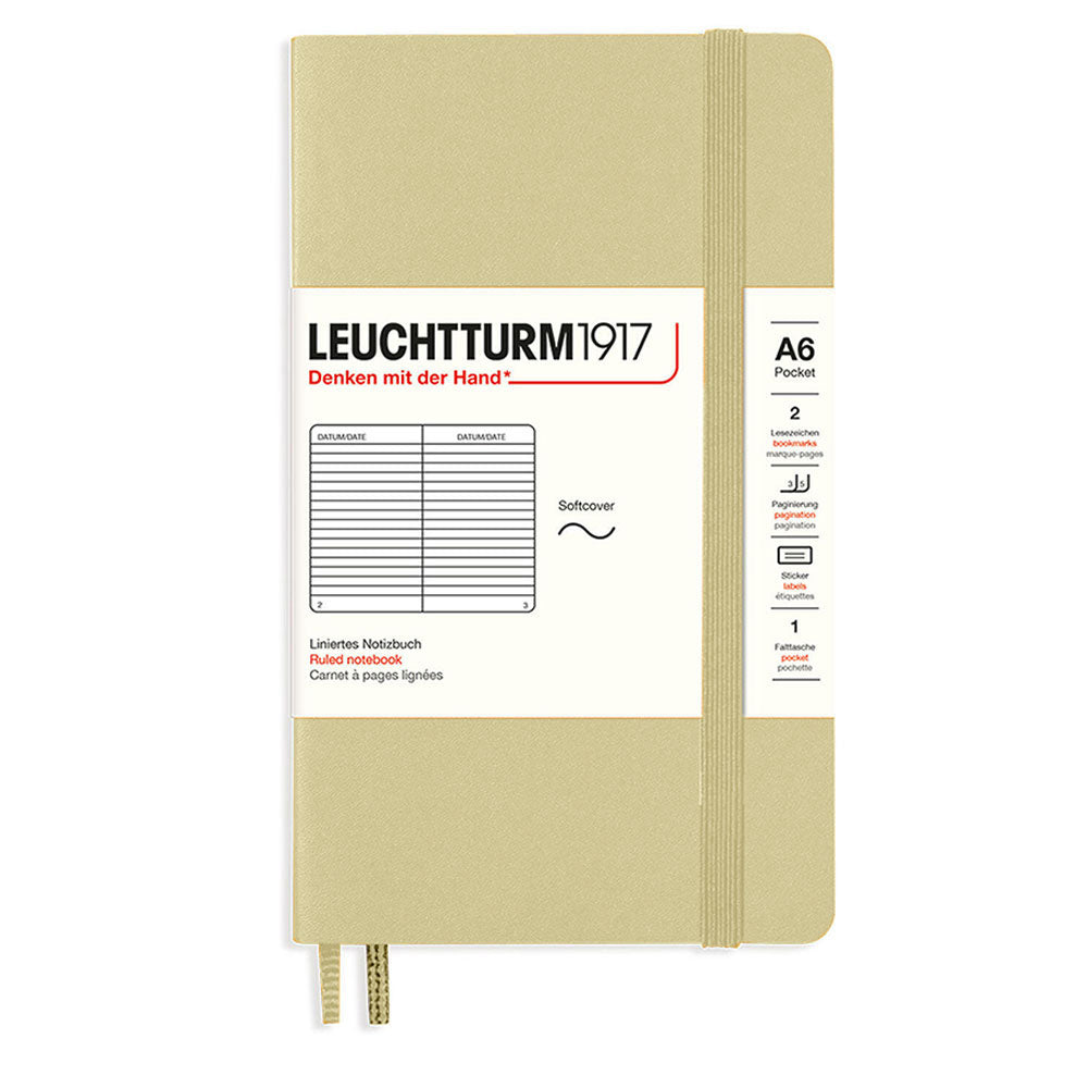 Leuchtturm Softcover rządził notebookiem A6