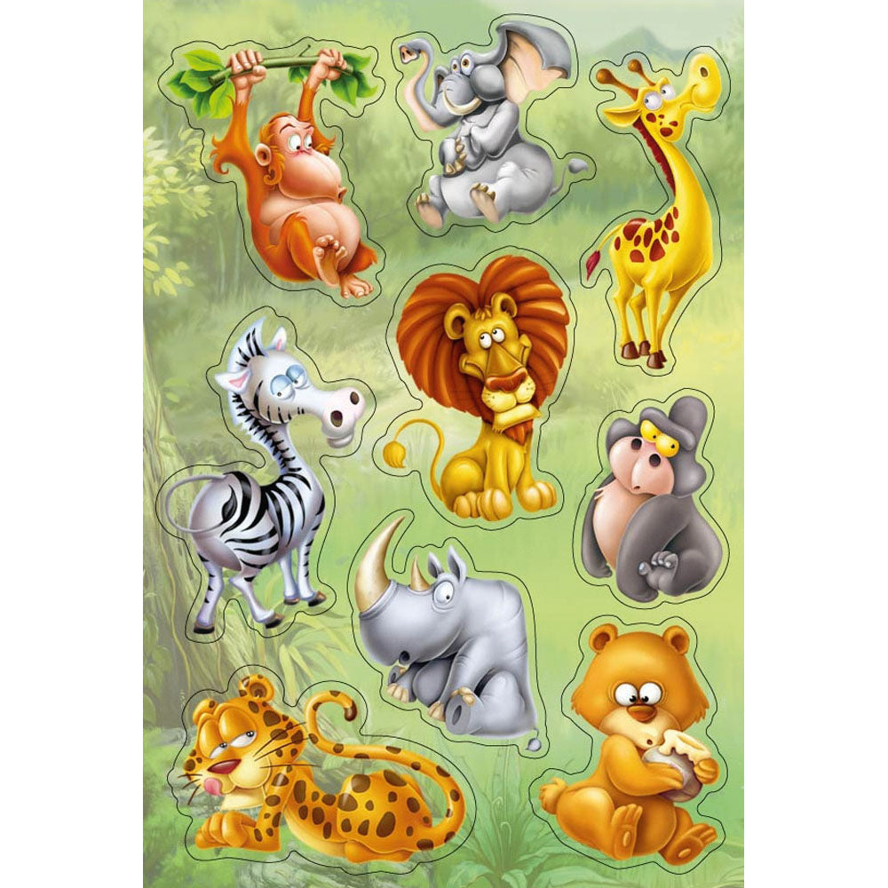 Herma Jungle Animals Popup Sticker