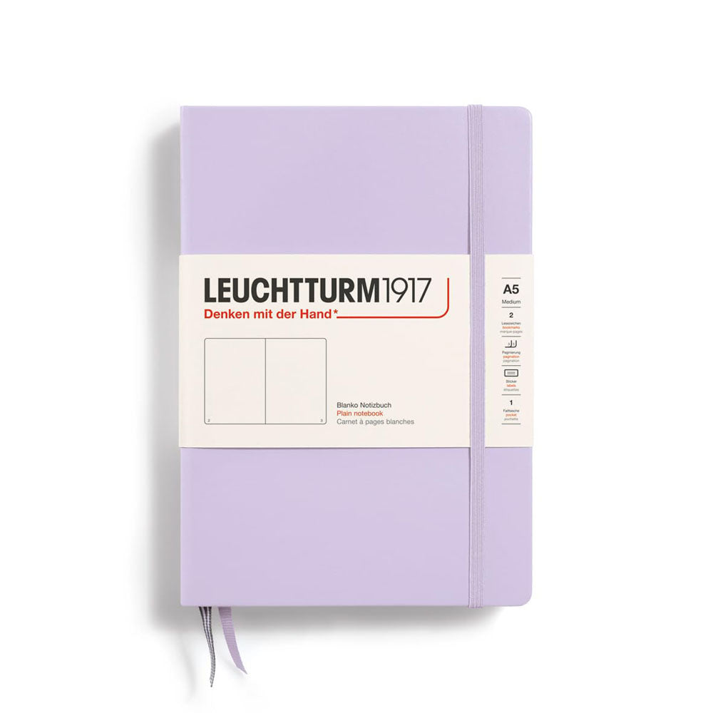 Leuchtturm inbunden vanlig anteckningsbok A5