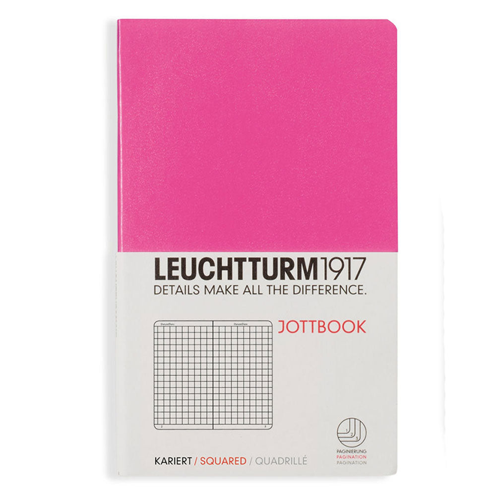 Leuchtturm Pocket Jottbook Squared 60 sidor A6