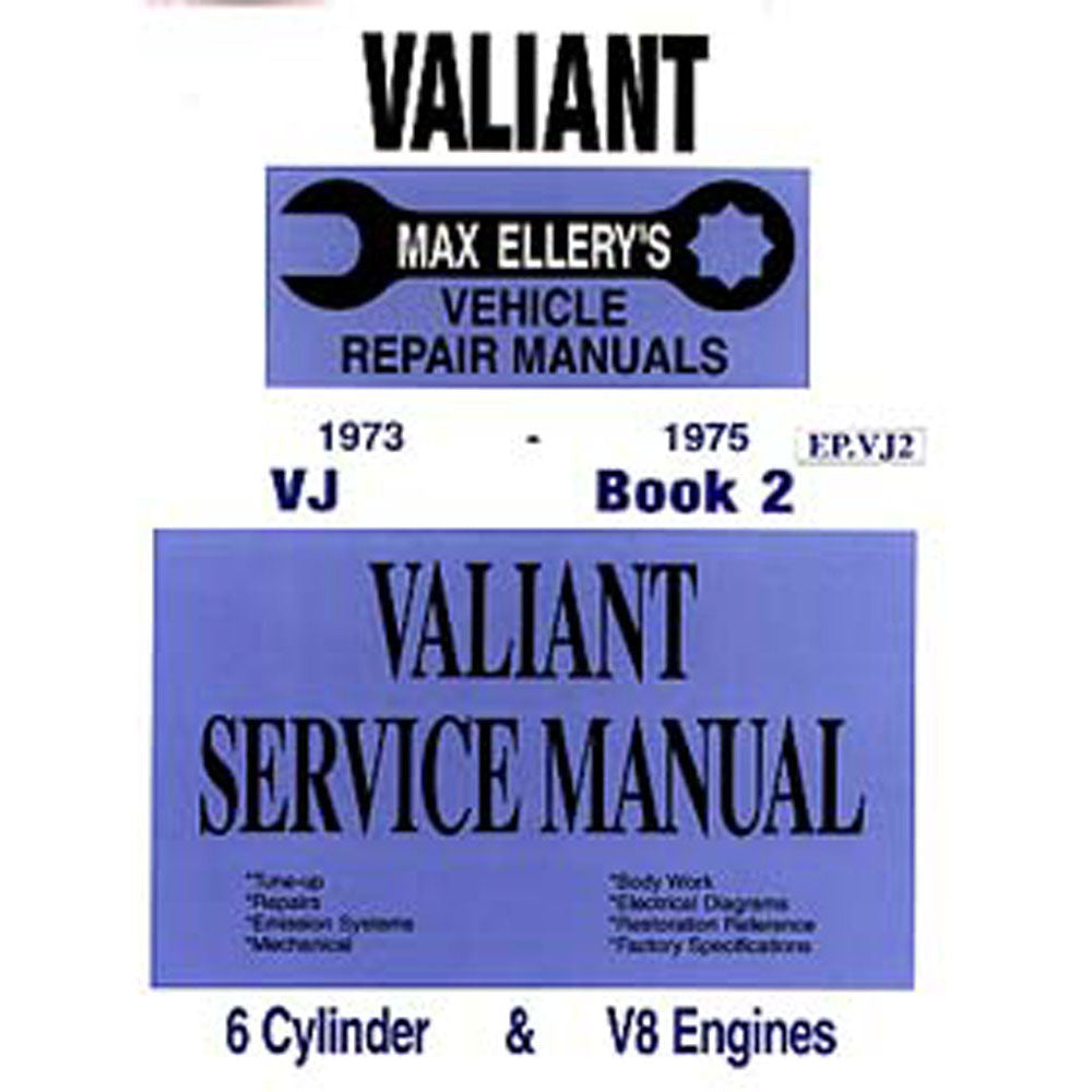 Valiant 1973-1975 VJシリーズサービスマニュアル