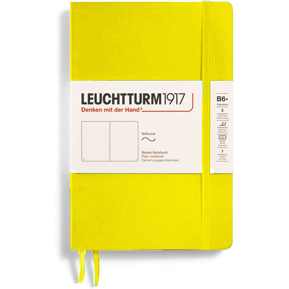 Leuchtturm SCペーパーバックプレーンB6+ノートブック123pg