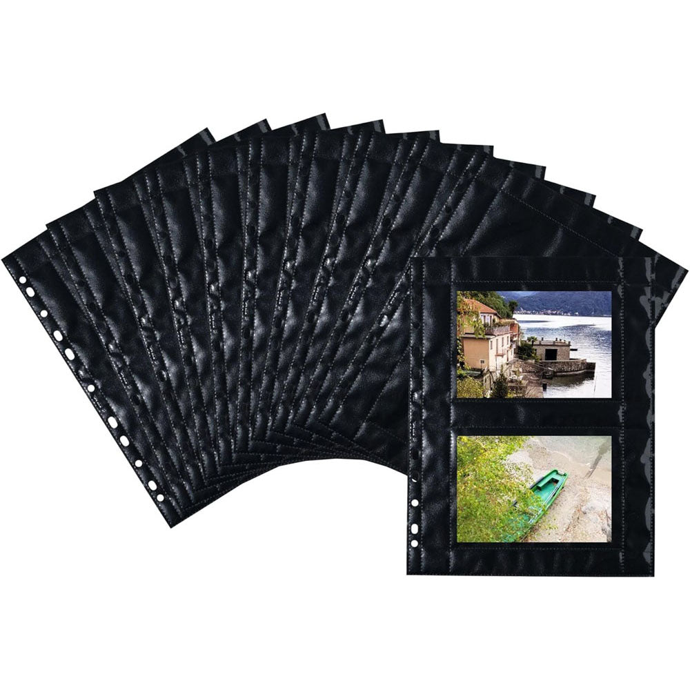 Herma Landscape Photo Pockets 10pc (svart)