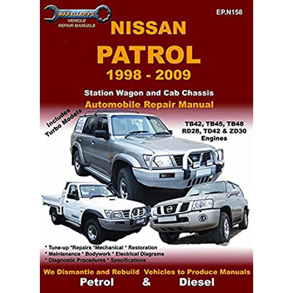 Nissan Patrol 1998-2009 Vehicle Repair Manual