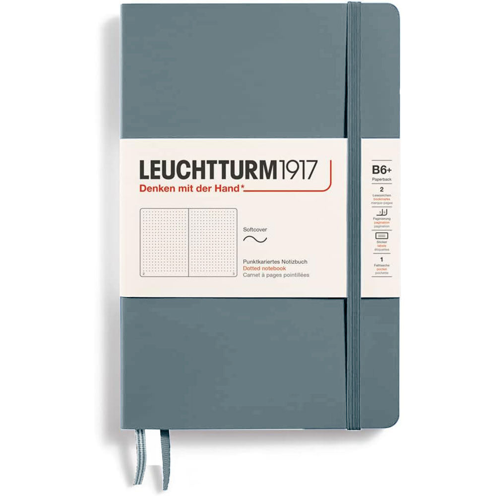 Leuchtturm SC Paperback prikket B6+ notebook123pg