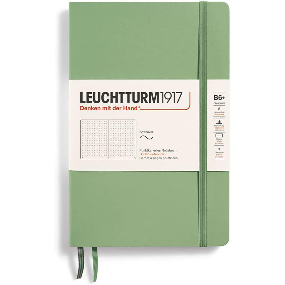 Leuchtturm SC Paperback prikket B6+ notebook123pg