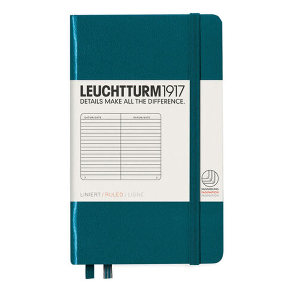 Leuchtturm Hardcover styrede notebook A6