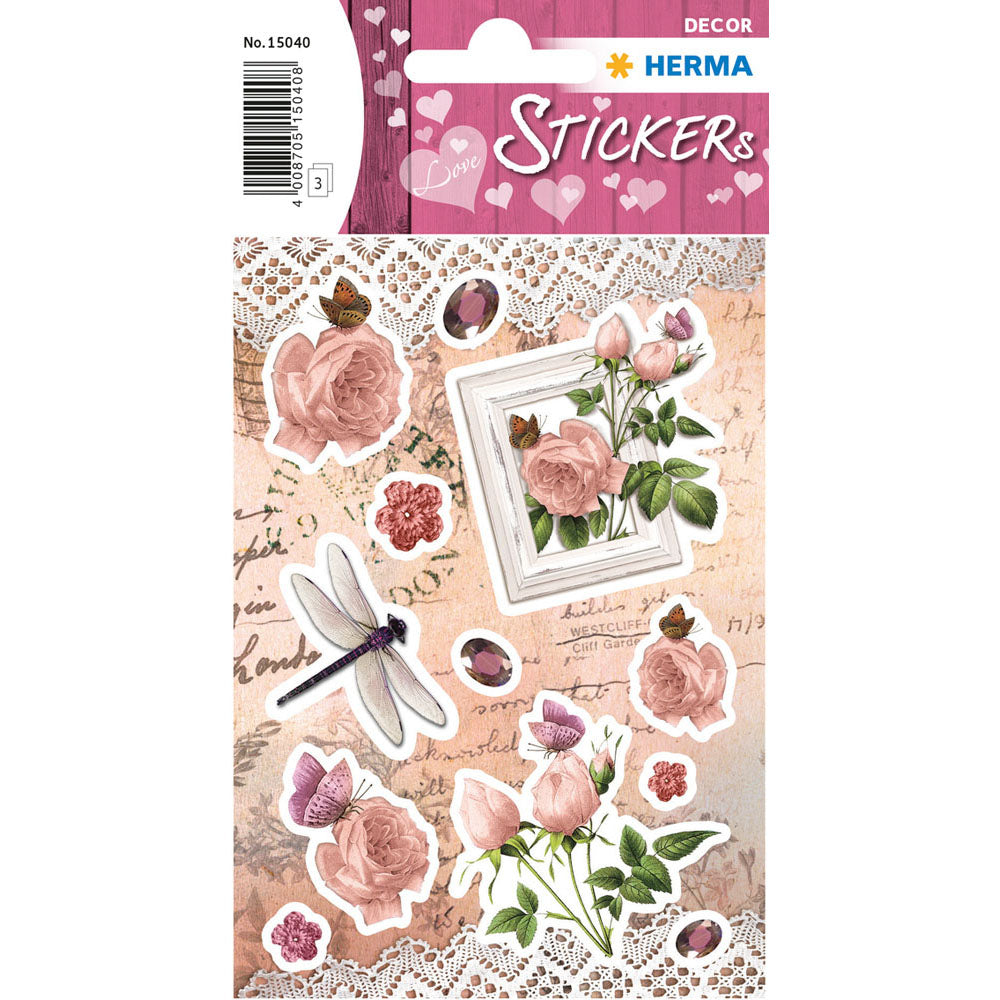 Herma Rose Magic Sticker