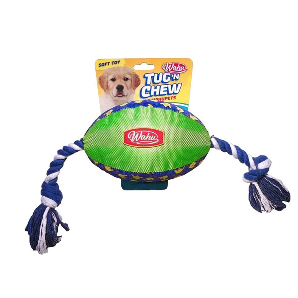 Wahu Pet Tough Tug N Chew Plush Animal Toy