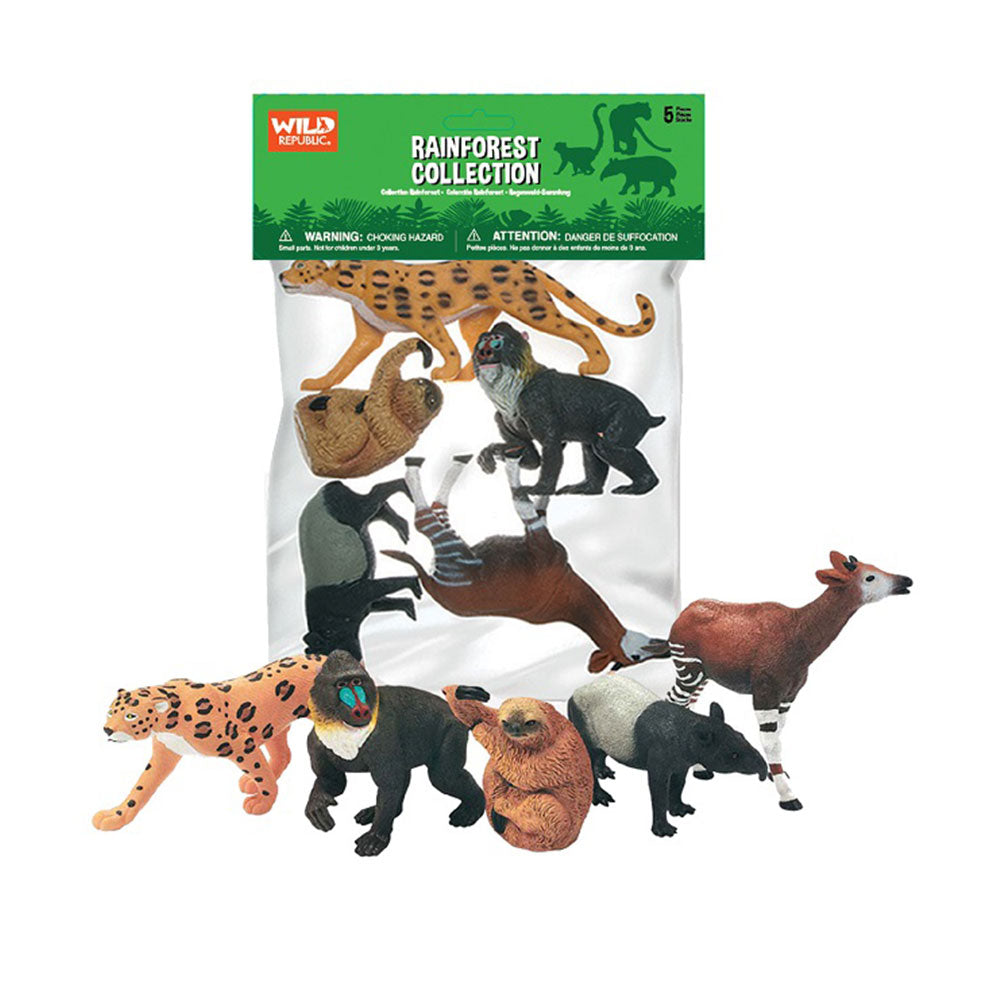 République sauvage Polybag Figurines 5pcs