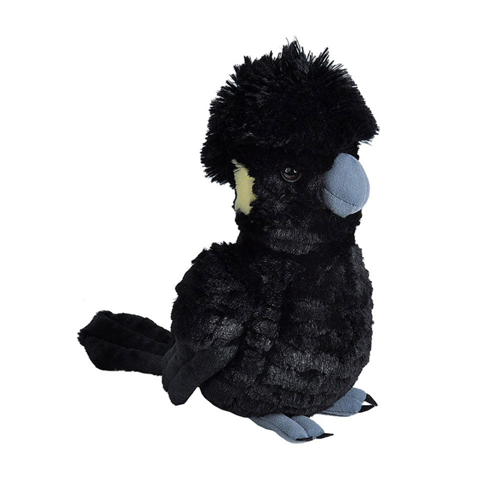 Wild Republic Cockatoo Plush 30cm (Black)