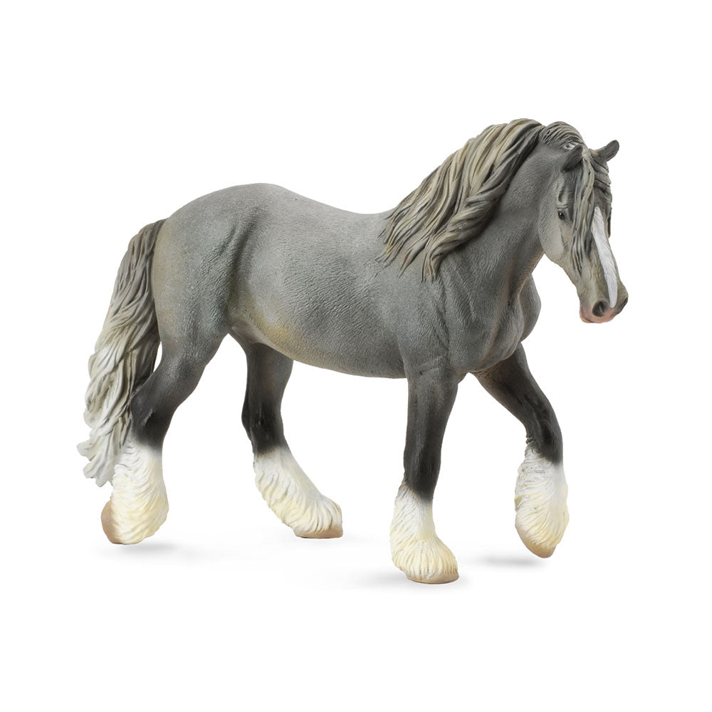 Collecta Shire Horse Mare Figur (ekstra stort)