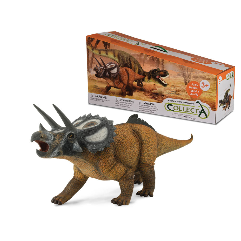 Figura di dinosauro da collezione triceratops