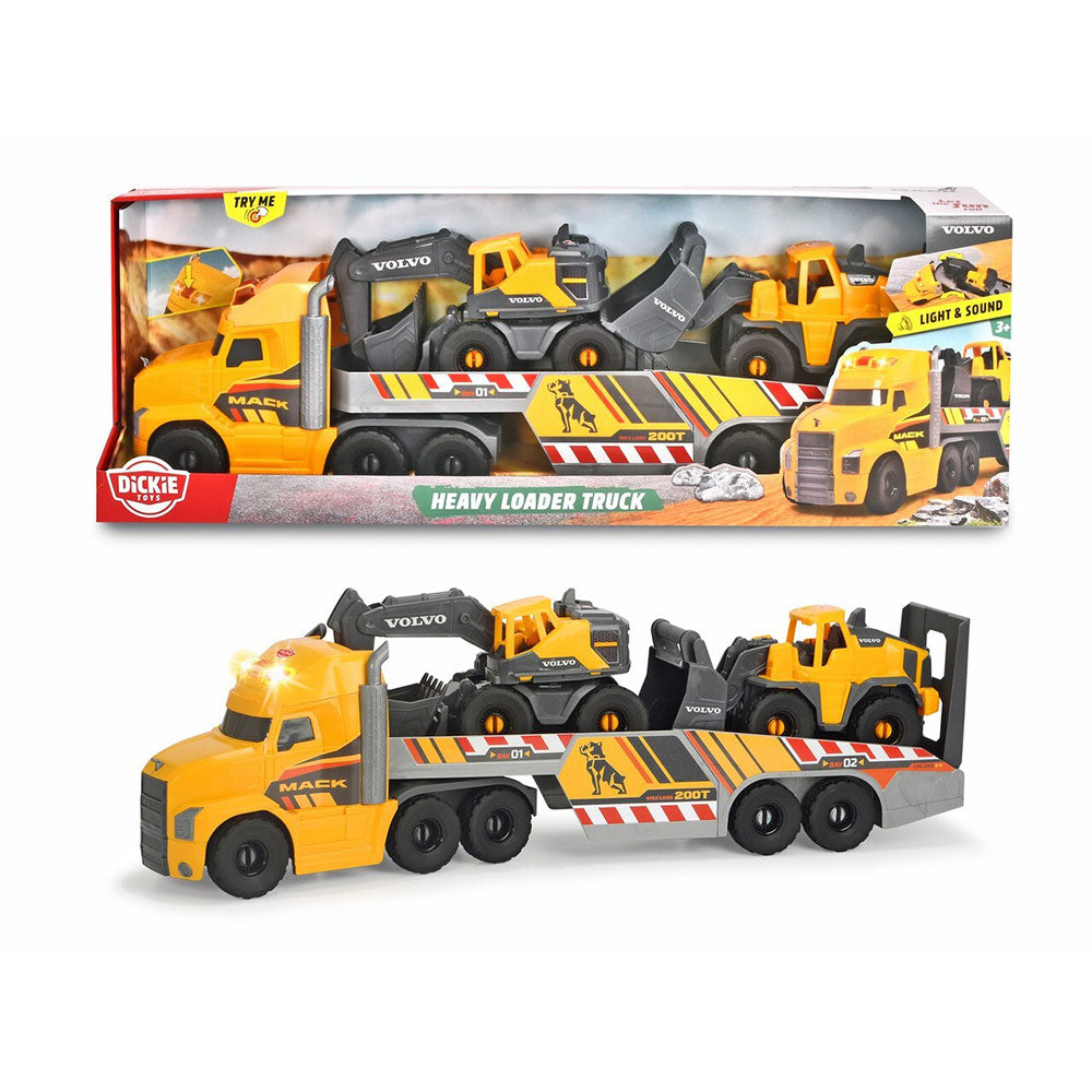 Dickie Toys Volvo Mack Heavy Loader Truck 70cm