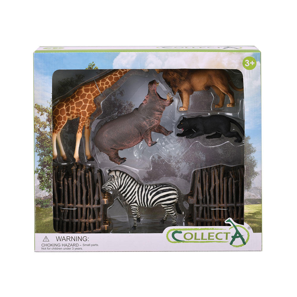 Set regalo di figure di animali della vita selvatica da collezione