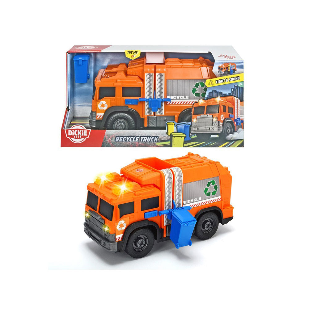 Dickie Toys Recycle Truck avec léger et son 30 cm