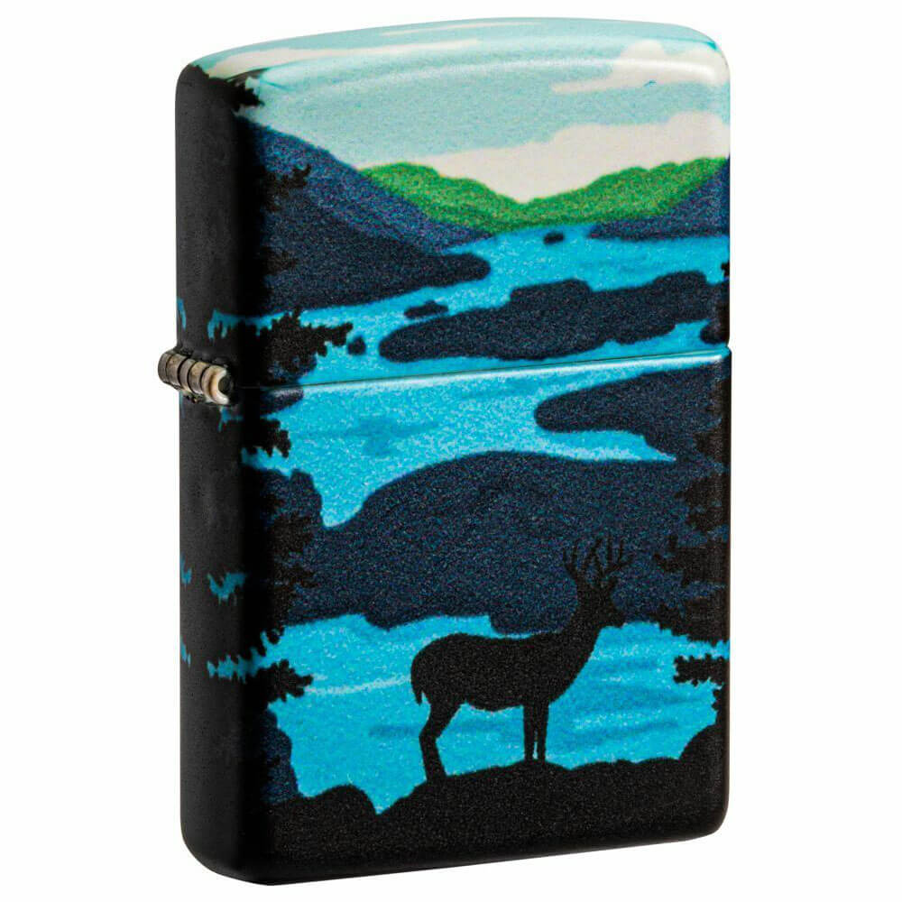 Design de paisagem zippo isqueiro